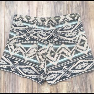 ‘Dylan’ by True Grit tribal print shorts